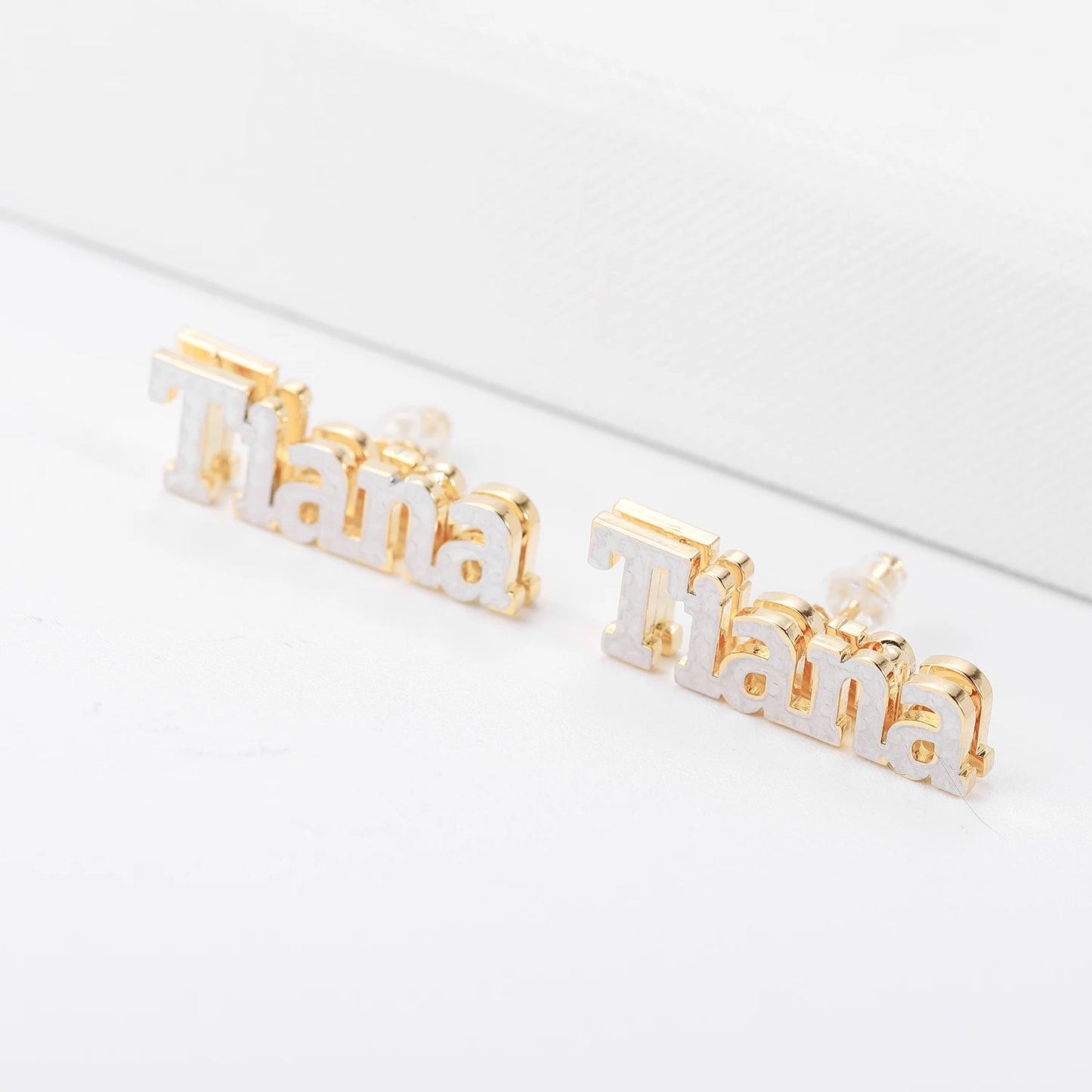 Personalized Minimalist Name Earrings