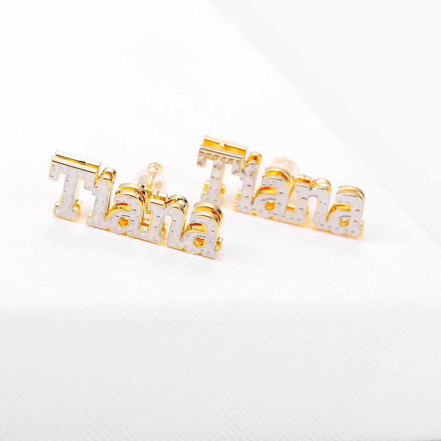 Personalized Minimalist Name Earrings